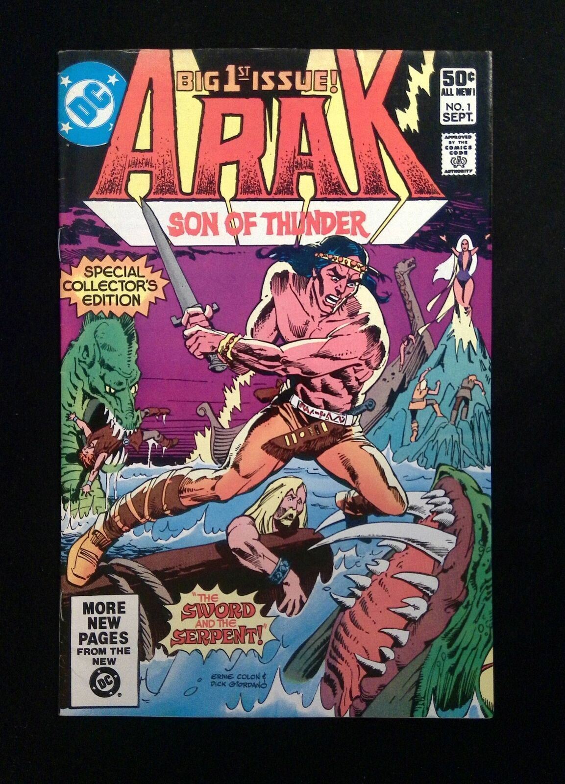 Arak Son of Thunder 1 DC Comics 1981 NM International Comic