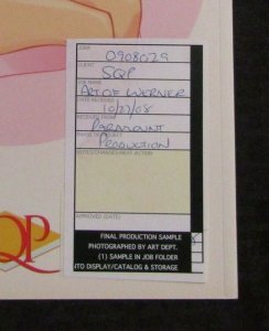 2008 The Art of RONNIE WERNER SC VF- 7.5 SQP 48pgs Pin-Up Art Final Prod Sample