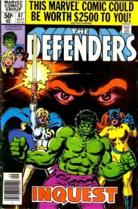 Defenders, The #87 (Newsstand) VG; Marvel | low grade comic - save on shipping -
