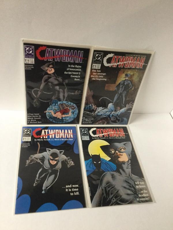 Catwoman 1 2 3 4 1-4 Nm Near Mint Complete Minseries Lot A25