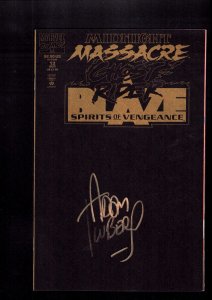 Ghost Rider/Blaze: Spirits Of Vengeance #13 - SIGNED BY ADAM KUBERT! (9.0) 1993