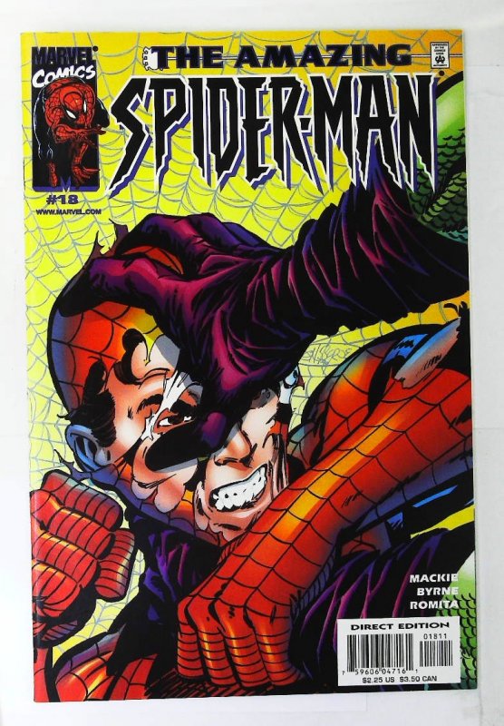 Amazing Spider-Man (1999 series)  #18, NM + (Actual scan)