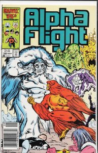Alpha Flight #38 (1986) Alpha Flight