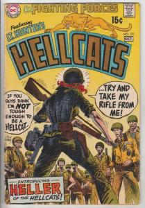 Our Fighting Forces #121 (Oct-69) VG/FN Mid-Grade Lt. Hunter's Hellcats