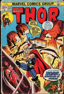 Thor #215 (1973) Thor