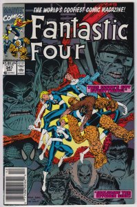Fantastic Four #347 (1990) Fantastic Four NEWSSTAND EDITION