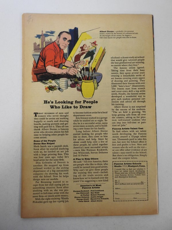 Journey Into Mystery #122 (1965) VG+ Condition moisture stains