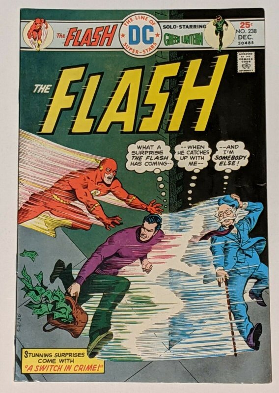 Flash #238 (Dec 1975, DC) VF- 7.5 Green Lantern backup story