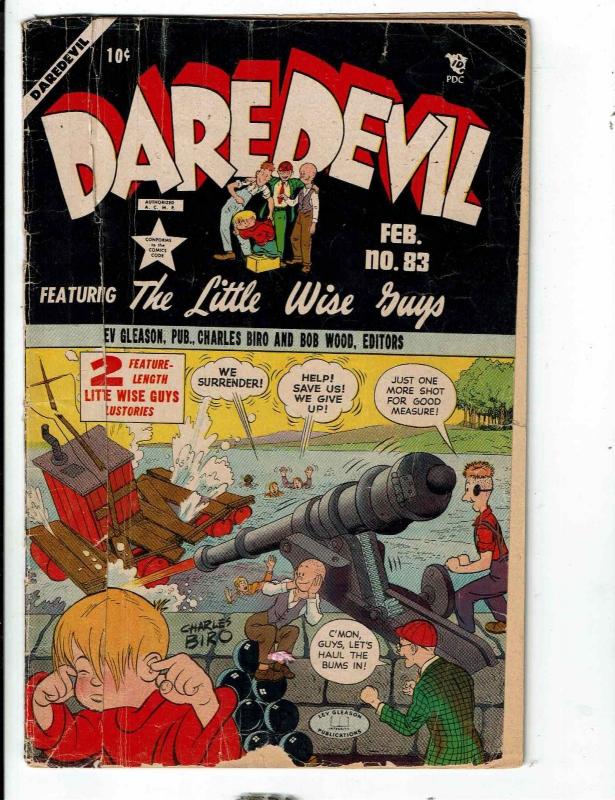 Daredevil # 83 GD Lev Gleason Comic Book Golden Age Charles Biro Bob Wood JL1