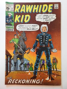 The Rawhide Kid #77 (1970) The Reckoning!  Solid VG+ Condition!