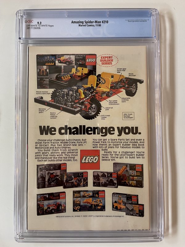 The Amazing Spider-Man #210  - CGC 9.2 (1980)