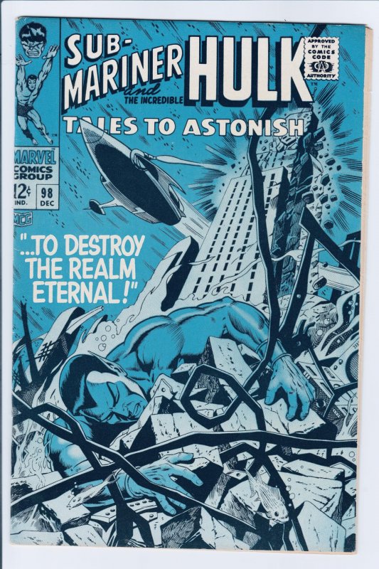 Tales to Astonish #98 (1967 VF