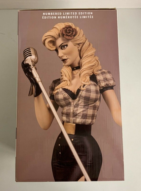 DC Bombshells Black Canary Sepia Tone Variant Numbered Limited Edition Statue  
