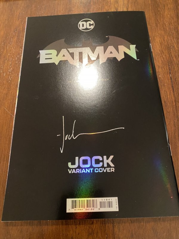 BATMAN #118 (DC,2021,ABYSS) 1:25 JOCK FOIL VARIANT