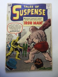 Tales of Suspense #40 (1963) 2nd App of Iron Man! GD Cond tape along spine