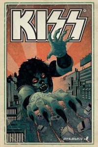 Kiss #8 (of 10) Wilson Variant Comic Book 2017 - Dynamite