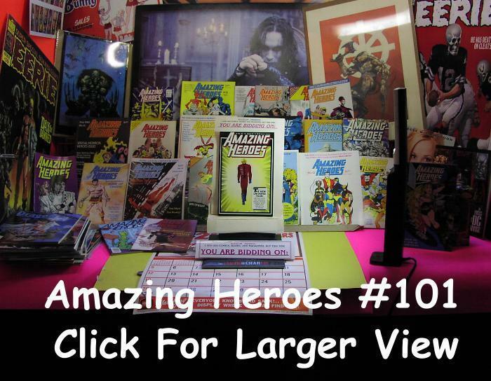 AMAZING HEROES 101 VF NEW UNIVERSE TOUR; PETER DAVID IN