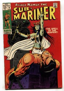 SUB-MARINER #9--1968--1st Naga--1st Serpent Crown--comic book