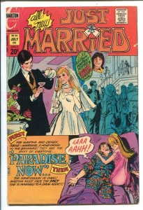 Just Married #86 1972-Charlton-wedding cover-VG