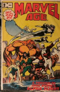 Marvel Age #2 (1983) Alpha Flight 