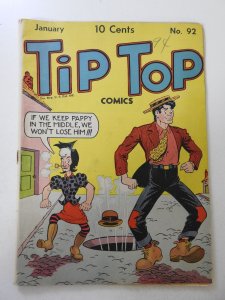 Tip Top Comics #92 (1944) GD Condition cover detached