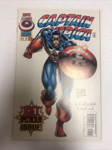 Captain America (1996) # 1 (F/VF) | 1st App Rikkie Barnes By Rob Liefeld