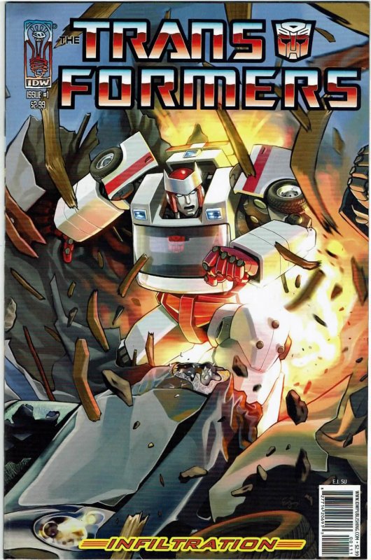 Transformers: Infiltration #1 (2005) E. J. Su Variant NM
