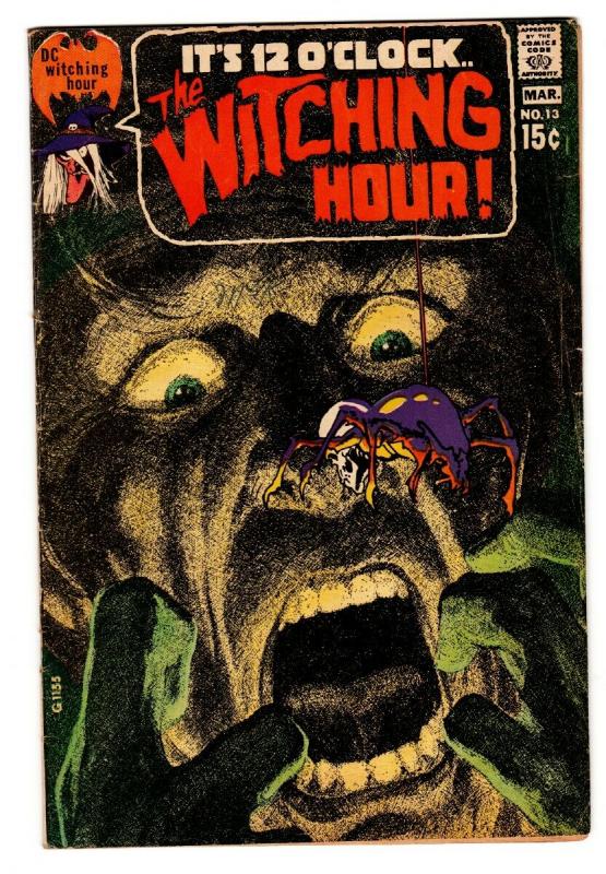 THE WITCHING HOUR #13 1971 DC NEAL ADAMS HORROR ART COMIC BOOK