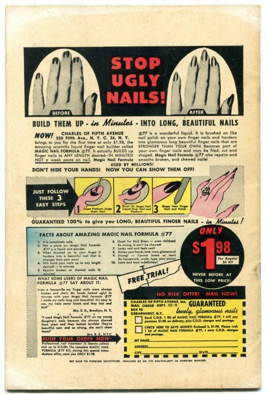 Hollywood Romances #49 1969- Chalrton comics- cool cover VG