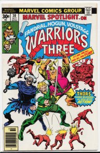 Marvel Spotlight #30 (1976) The Warriors Three