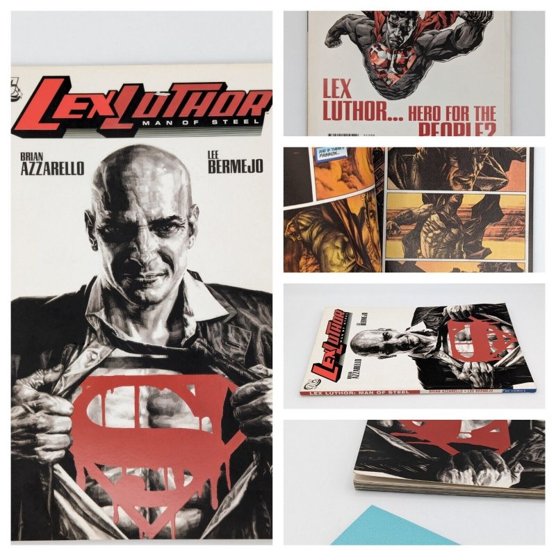 Lex Luthor - Man of Steel DC Azzarello Bermejo Graphic Novel Comic