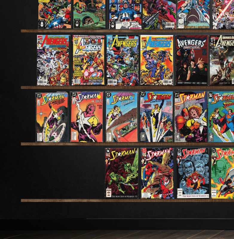 Huge Lot 150+ Comics with The Avengers, Starman, Avengers & More!