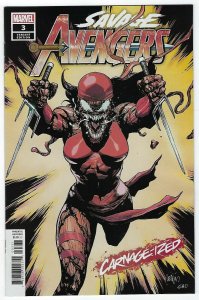 Savage Avengers # 3 Carnage-ized Variant Cover NM Marvel