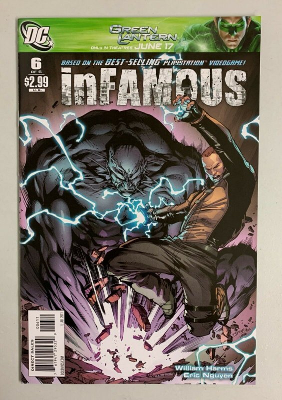 Infamous #6 (DC 2011) William Harms Based off Video Game (9.0)