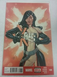 X-Men 8 Terry Dodson Crushing Logo Cover Brian Wood Lady Deathstrike NM NW153