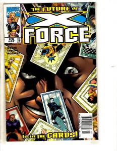 Lot Of 10 X-Force Marvel Comic Books # 86 87 88 89 90 91 92 93 94 95 X-Men CR59