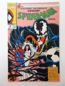 Spider-Man Saga #4 (1991) Awesome Venom Cover! VF-NM Condition!