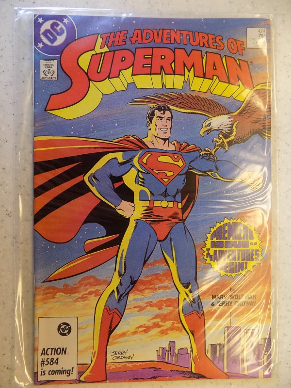 ADVENTURES OF SUPERMAN # 424