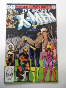 The Uncanny X-Men #167 FN- Condition