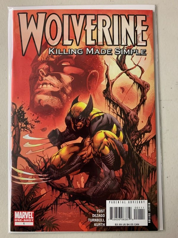 Wolverine Killing Made Simple #1 6.0 (2008)