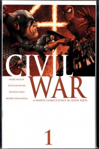 Civil War #1  (2006) Captain America