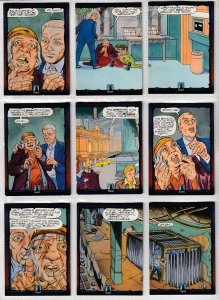 Dark Dominion # 0 Trading Cards  Rare Steve Ditko painted art ! 117 Cards !