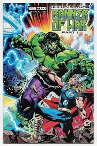 Hulk Vs Thor Banner Of War Alpha #1 Shaw Connecting Variant (Marvel, 2022) NM