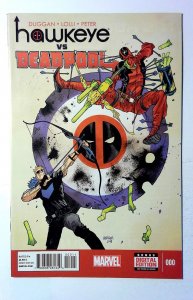 Hawkeye vs. Deadpool #0 (2014) Marvel Comics 1st Print Comic Book