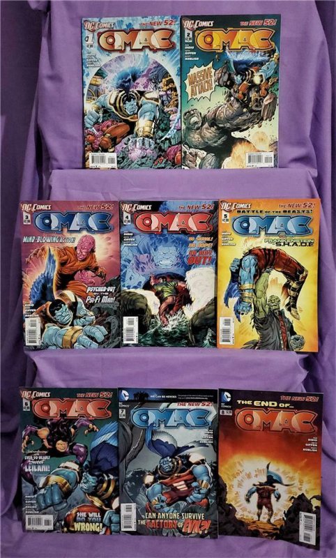 DC New 52 O.M.A.C. #1 - 8 Dan Didio Keith Giffen Scott Koblish (DC, 2011)!