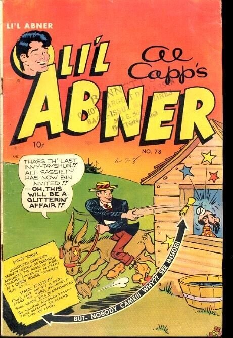 LI'L ABNER COMICS #78-L@@k! VG