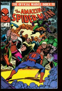 OFFICIAL MARVEL INDEX TO AMAZING SPIDER-MAN #4 VF