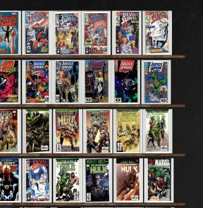 Huge Lot 150+ Comics with Silver Surfer, The Mighty Avengers & More!