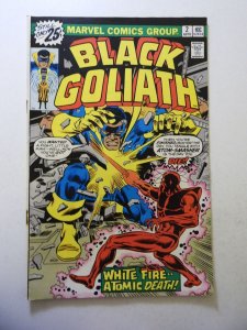 Black Goliath #2 (1976) VG+ Condition rusty staples