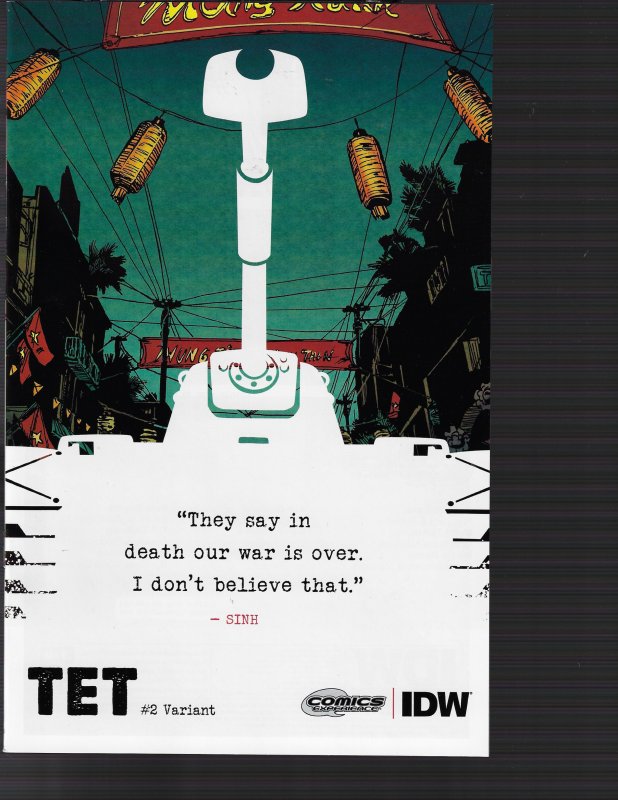 Tet #2 (IDW, 2015) VARIANT